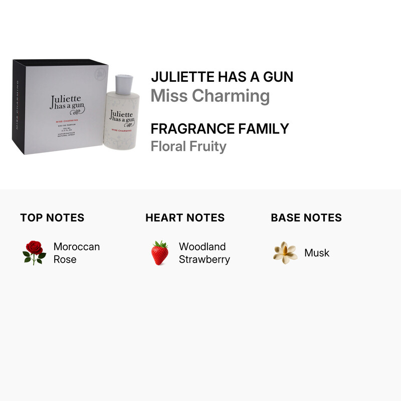 Juliette Has A Gun Ladies Miss Charming EDP Spray 3.4 oz