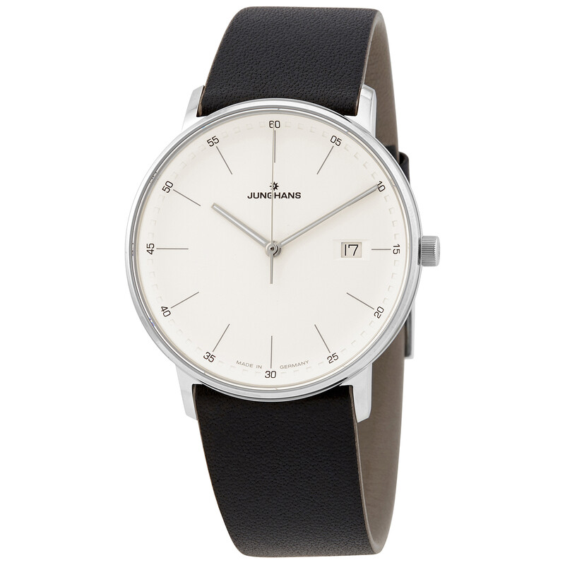 Junghans Form Quartz Cream Dial Men's Watch 041/4884.00
