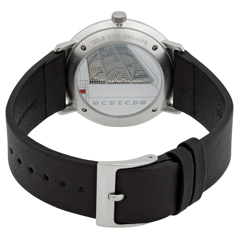 Junghans Max Bill Automatic Bauhaus White Dial Men's Watch 027
