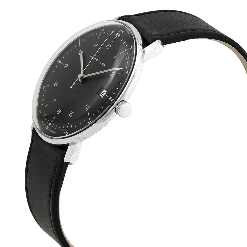 Junghans Max Bill Quartz Black Dial Men's Watch 041/4462.00