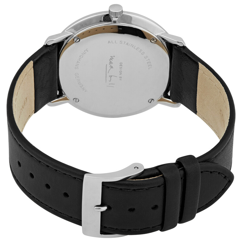 Junghans Max Bill Quartz Black Dial Men's Watch 041/4462.00