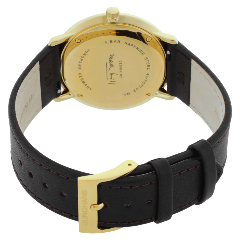 Junghans Max Bill Quartz Silver Dial Men's Watch 41/7872.02
