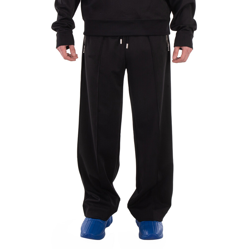 新品 22AW JW ANDERSON BOOTSCUT TRACKPANTS J.W. Anderson Bootcut Track Pants - Black - Men|JR0037PG0999999