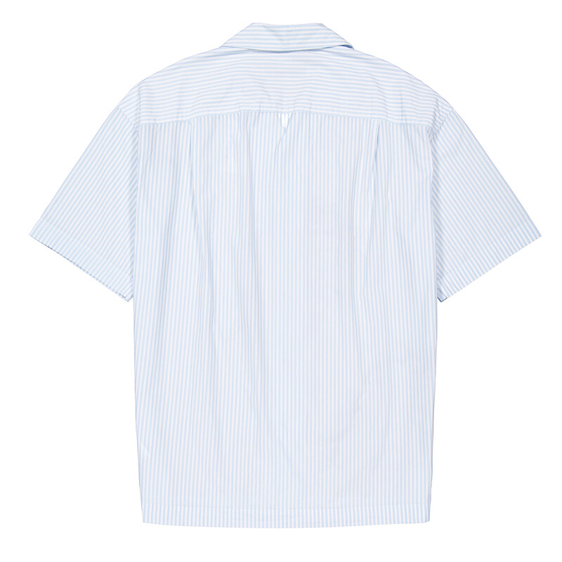 JW Anderson Grape Stripe Vacation Shirt, Brand Size 48 (US Size 38 JW Anderson Grape Stripe Vacation Shirt, Brand Size 48 (US Size 38
