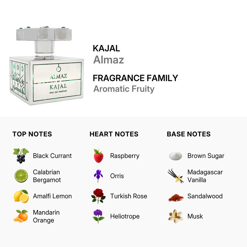 Kajal Unisex Almaz EDP Spray 3.38 oz Fragrances 3760310290252