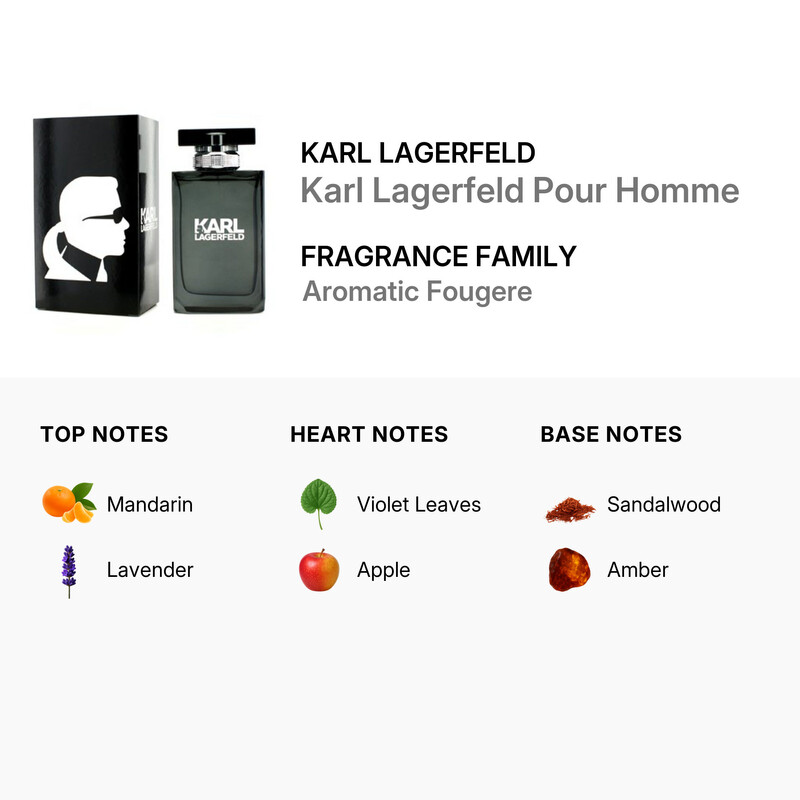 Karl Lagerfeld Pour Homme by Lagerfeld EDT Spray 3.3 oz (100 ml
