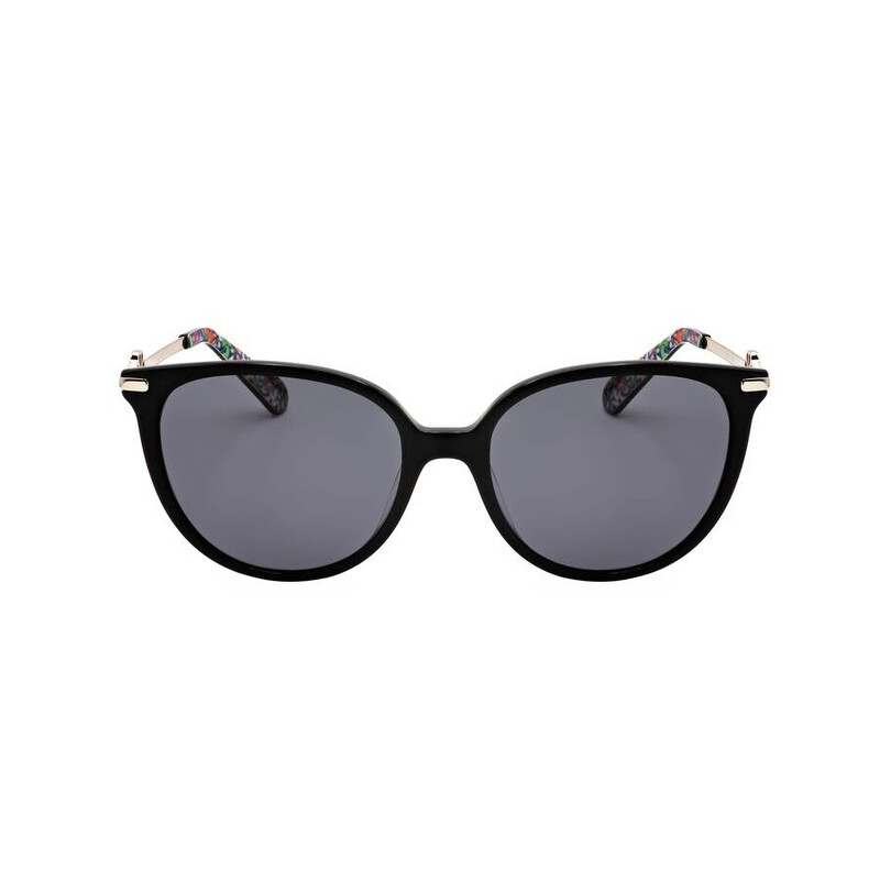Kate Spade Ladies Black Round Sunglasses KRISTINA/G/S 716736738260