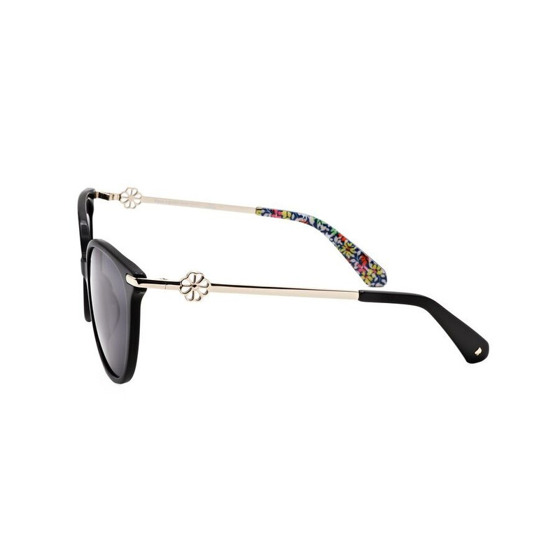 Kate Spade Ladies Black Round Sunglasses KRISTINA/G/S 716736738260