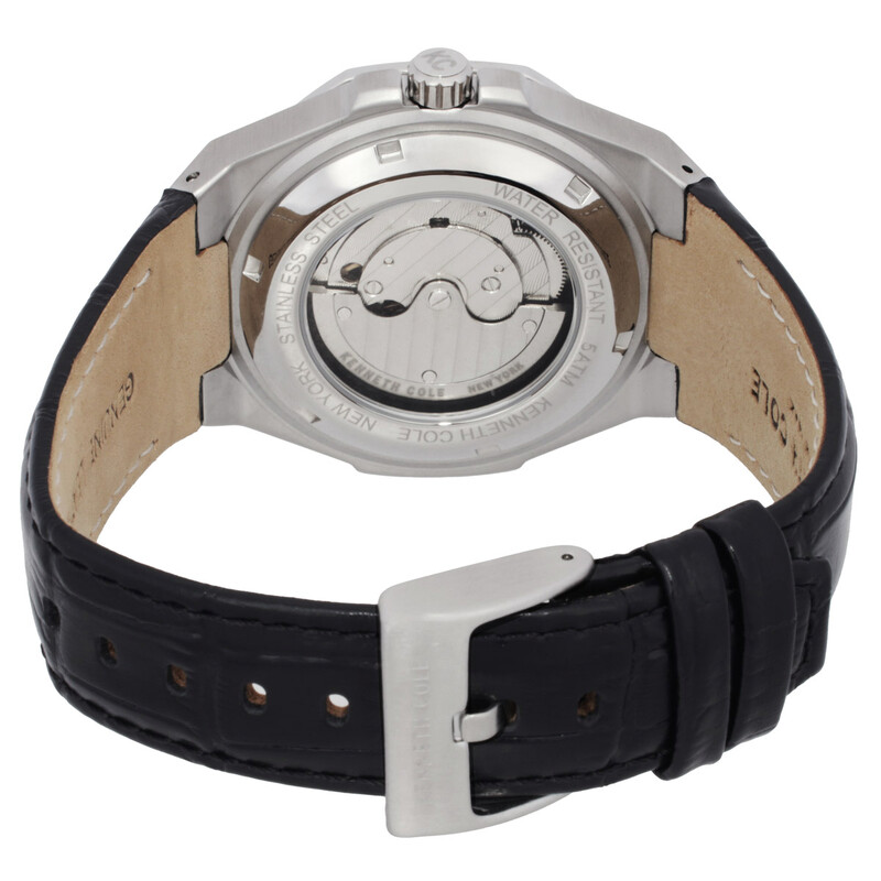 Kenneth Cole New York Automatic Black Dial Men's Watch