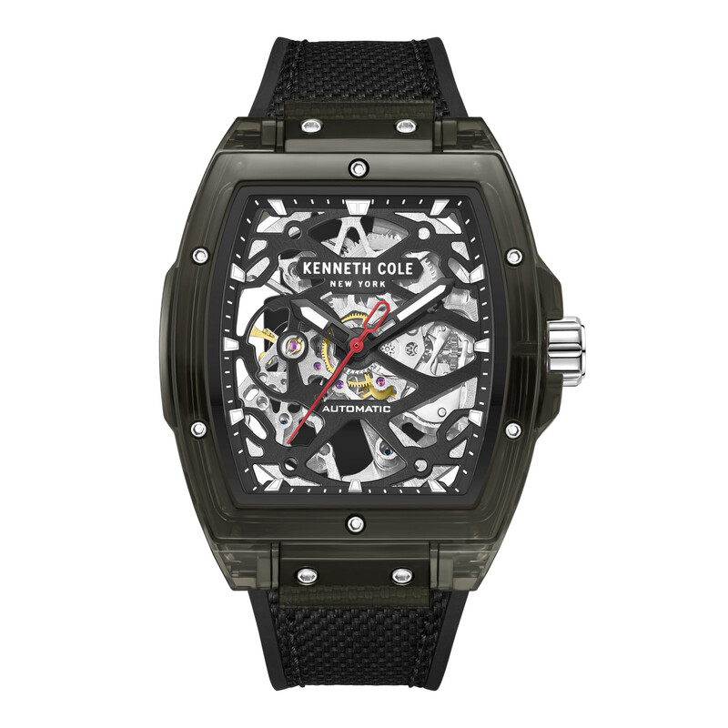 Kenneth Cole New York Automatic Skeleton Dial Men's Watch
