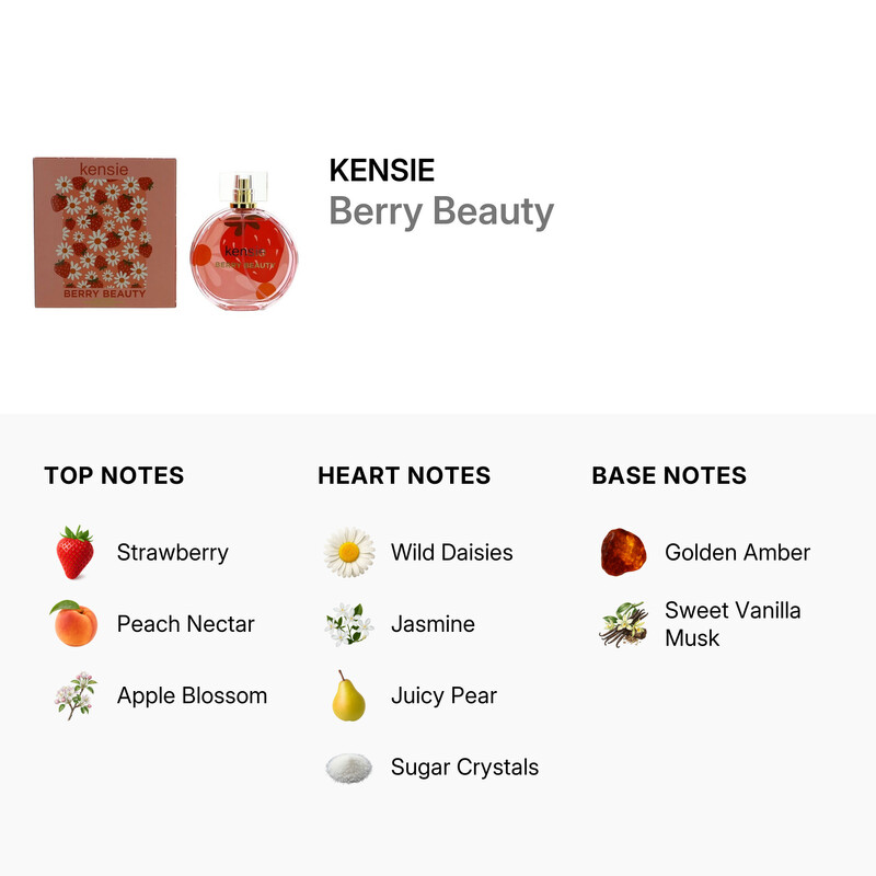 Kensie Ladies Berry Beauty EDP Spray 3.4 oz Fragrances