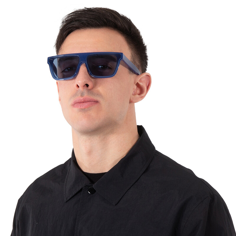 Kenzo Blue Browline Men's Sunglasses KZ40009F 90V 67 192337012334