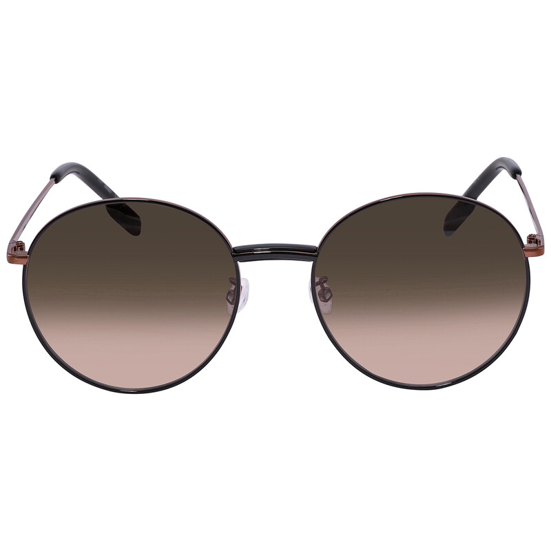 Kenzo Brown Round Unisex Sunglasses KZ40089F 34F 56 191875031128