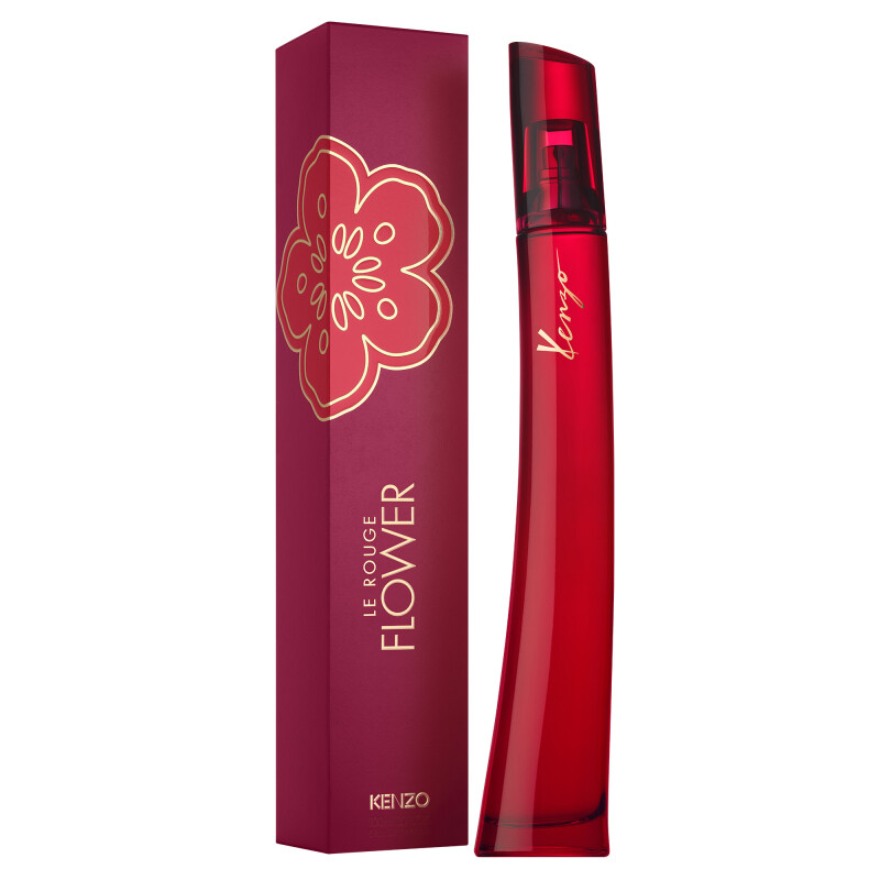 Kenzo Ladies Le Rouge Flower EDP Spray 1.0 oz Fragrances