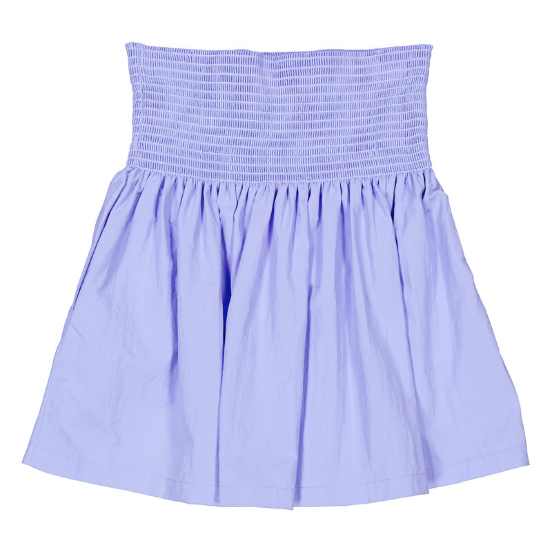 Kenzo Lavender K Logo High Waist Mini Skirt, Brand Size 36 (US