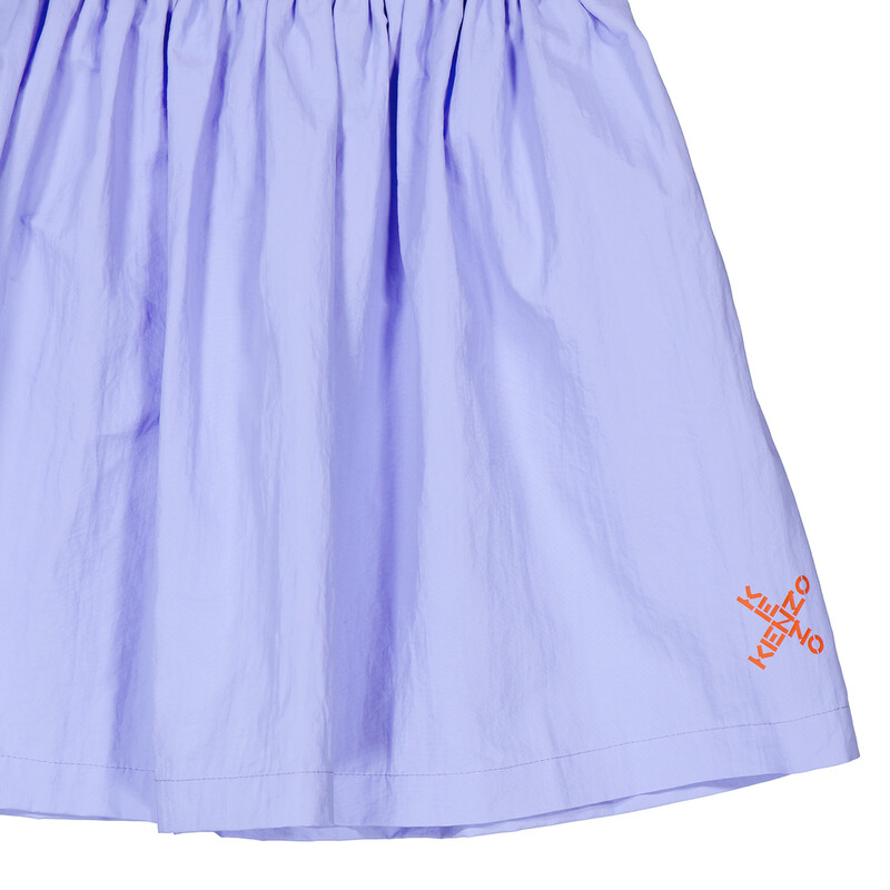Kenzo Lavender K Logo High Waist Mini Skirt, Brand Size 36 (US