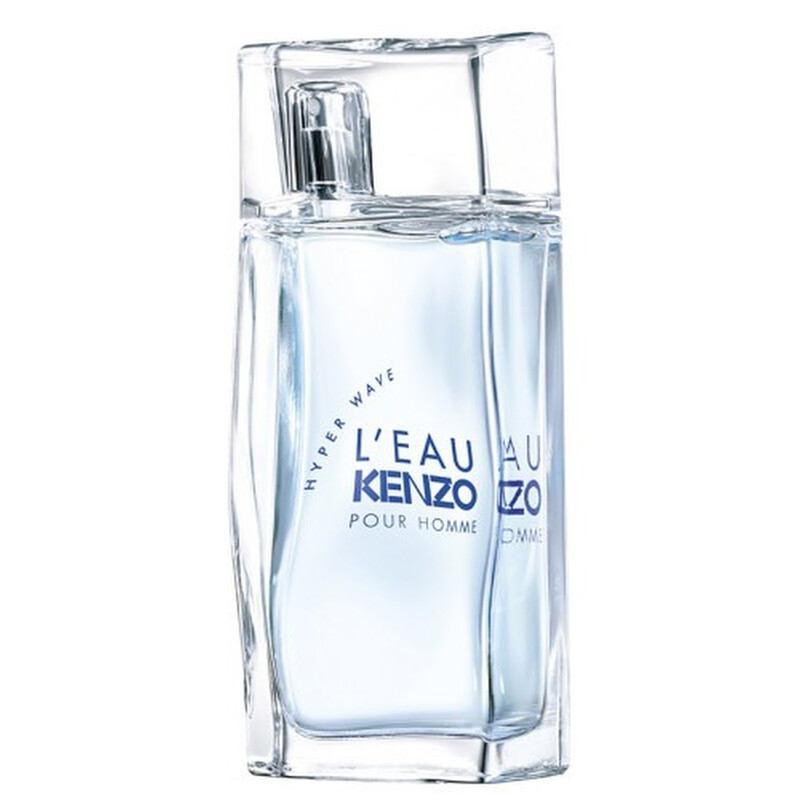 Kenzo Men's L'eau Hyper Wave EDT Spray 3.4 oz Fragrances
