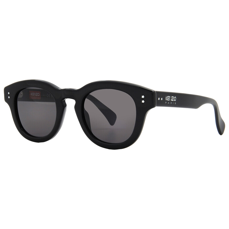 Kenzo Smoke Oval Unisex Sunglasses KZ40163I 01A 48 192337127823
