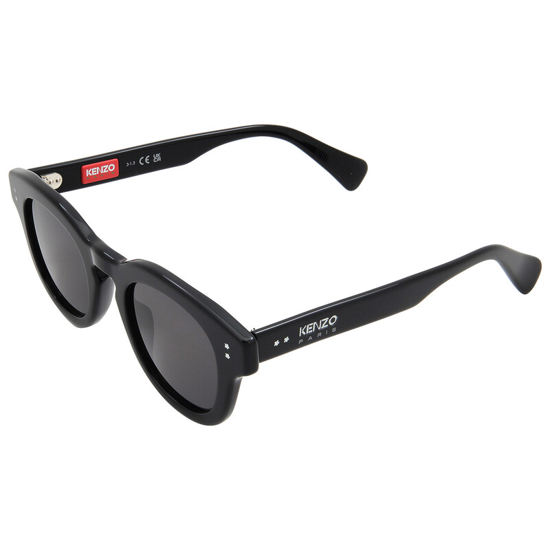 Kenzo Smoke Oval Unisex Sunglasses KZ40163I 01A 48 192337127823