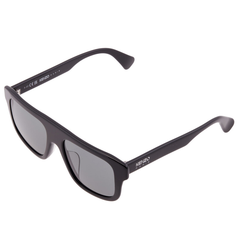 kenzou！ WMNS) KENZO Embroidered Tiger Head Round Neck Blue Hoodie