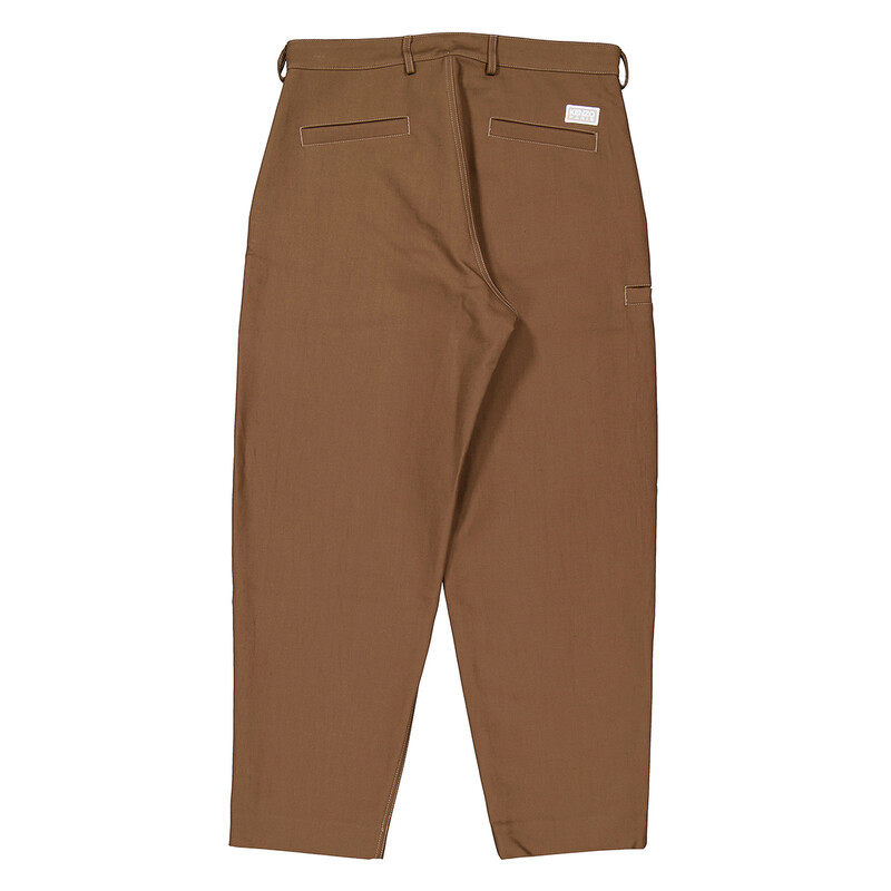 Kenzo Straight-Leg Cotton Pants, Brand Size 38 (US Size 28