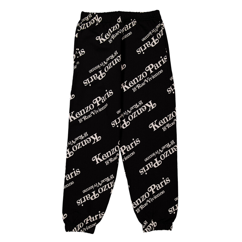 Kenzo Verdy Logo Print Joggers, Size Large FE58PA6034MG-99J 