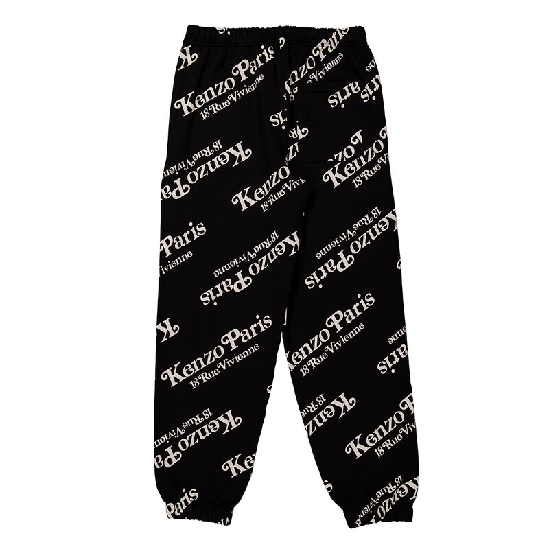 Kenzo Verdy Logo Print Joggers, Size Large FE58PA6034MG-99J 
