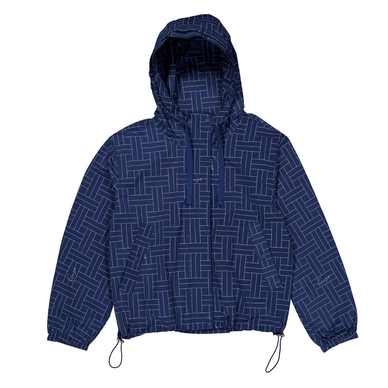 Kenzo Weave Short Windbreaker, Size X-Large FF52OU1419NJ-67