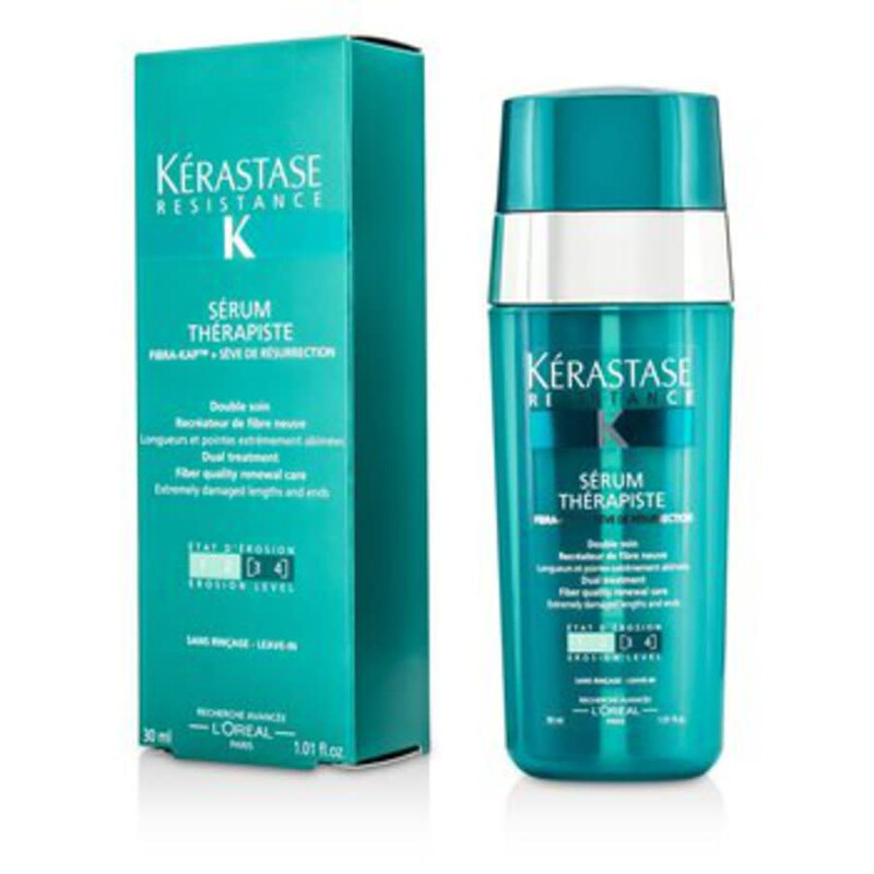 KérastaseResistanceTherapiste1000ml ポンプ付 Kerastase - Resistance Serum Therapiste Dual Treatment Fiber