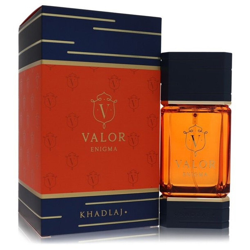Khadlaj Men's Valor Enigma EDP Spray 3.4 oz Fragrances