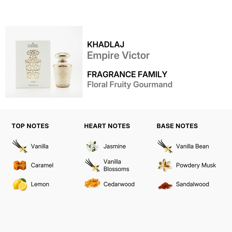 Khadlaj Unisex Empire Victor 3.3 oz Fragrances 6291107975917
