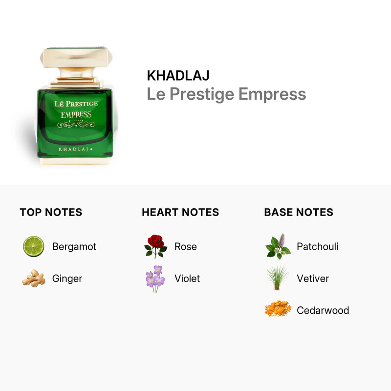 Khadlaj Unisex Le Prestige Empress EDP Spray 3.4 oz Fragrances