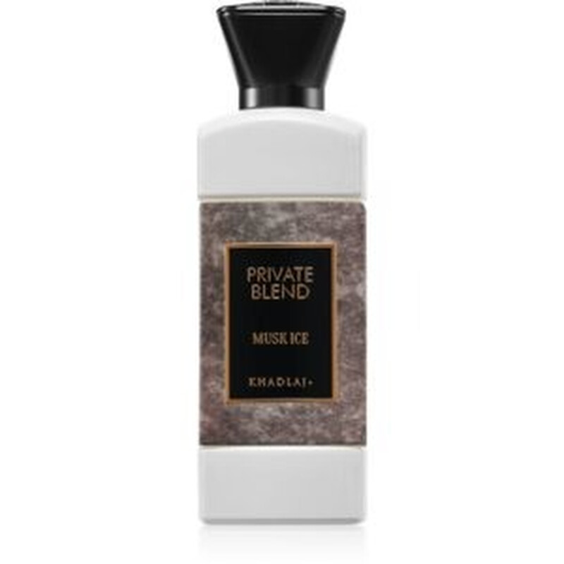 Khadlaj Unisex Private Blend Musk Ice Extrait de Parfum Spray 3.4