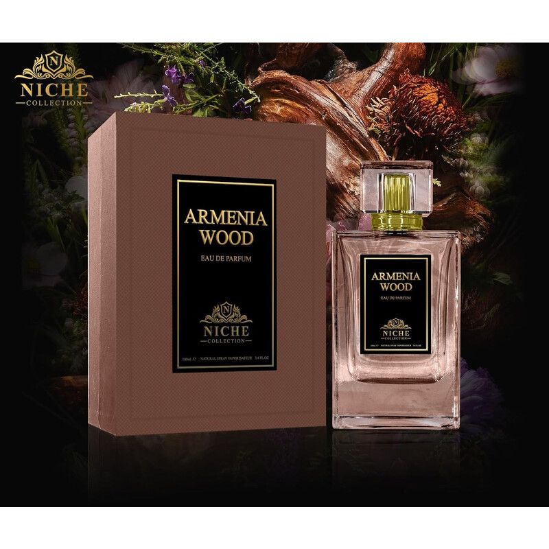 Khalis Men's Armenia Wood Niche Collection EDP Spray 3.4 oz