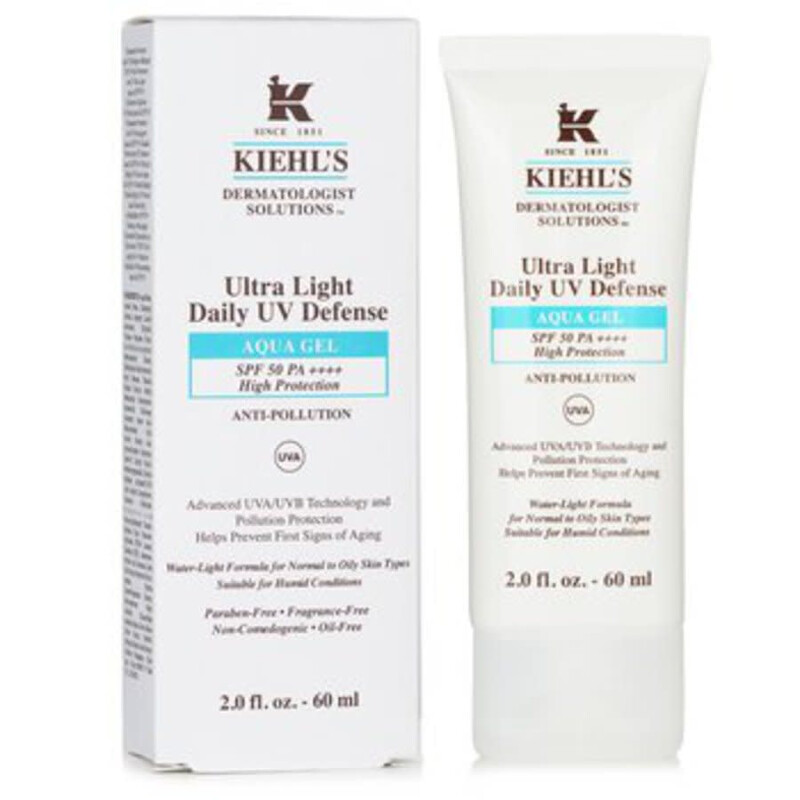 Kiehl's Ultra Light Daily UV Defense SPF 50 Gel 2.0 oz Skin Care