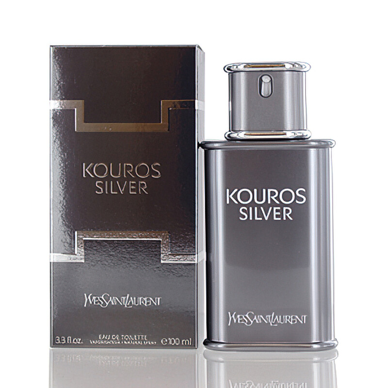 Yves Saint Laurent Kouros Silver / YSL EDT Spray 3.3 oz (100 ml