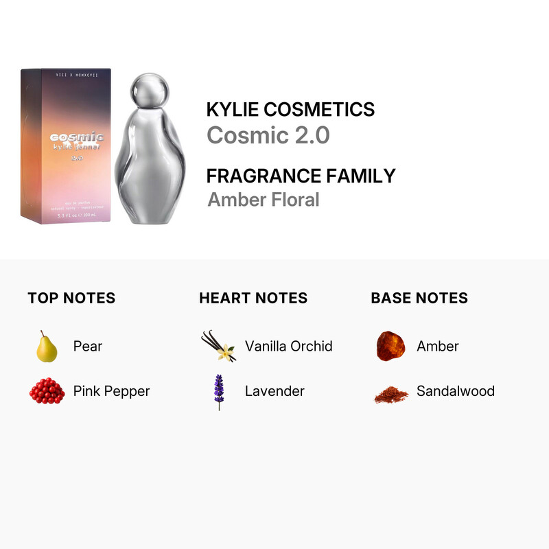 Kylie Cosmetics Ladies Cosmic 2.0 EDP Spray 3.3 oz Fragrances