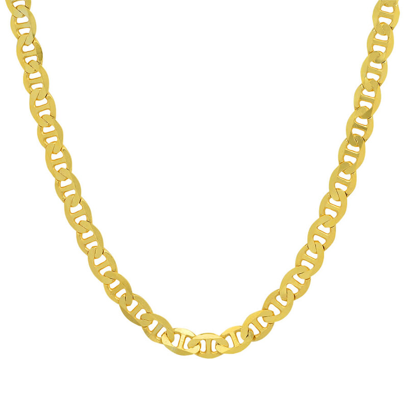 Kylie Harper Men's 14k Gold THICK/HEAVY 5.5mm Gucci Mariner Chain