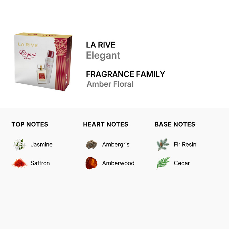 La Rive Ladies Elegant Gift Set Fragrances 5903719644617