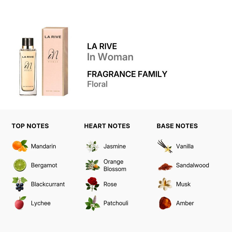 La Rive Ladies In Woman EDP Spray 3 oz Fragrances 5901832060130