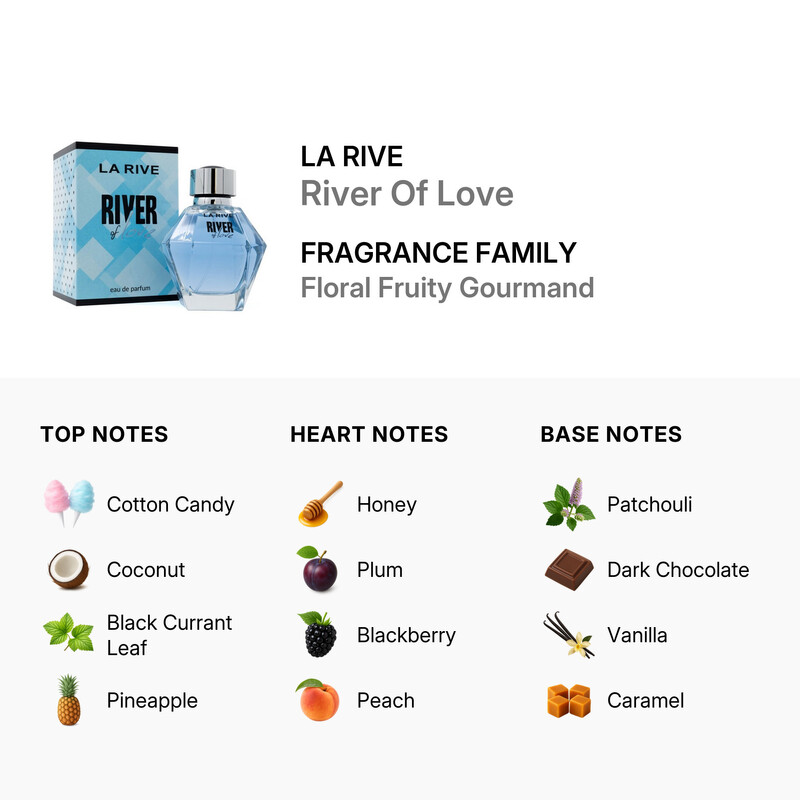 La Rive River Of Love Eau De Parfum Spray 3.4 oz (100 ml