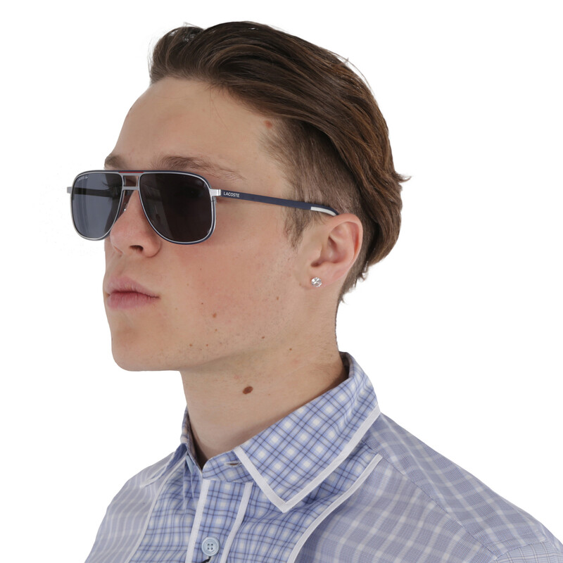 Lacoste Blue Navigator Men's Sunglasses L192S 045 61 886895336666