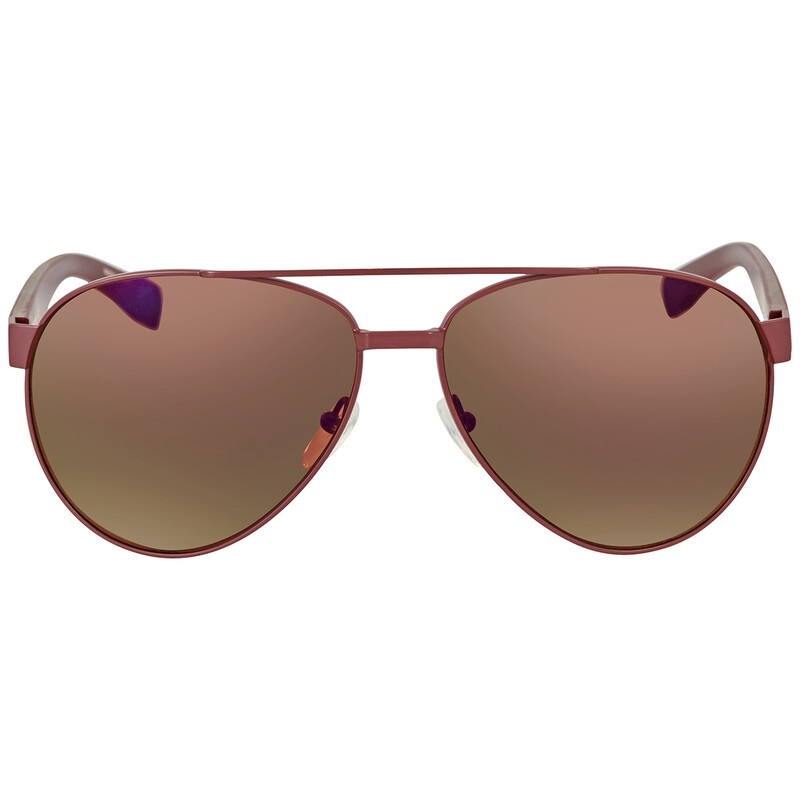 Lacoste Brown Pilot Unisex Sunglasses L185S 615 60 886895291095