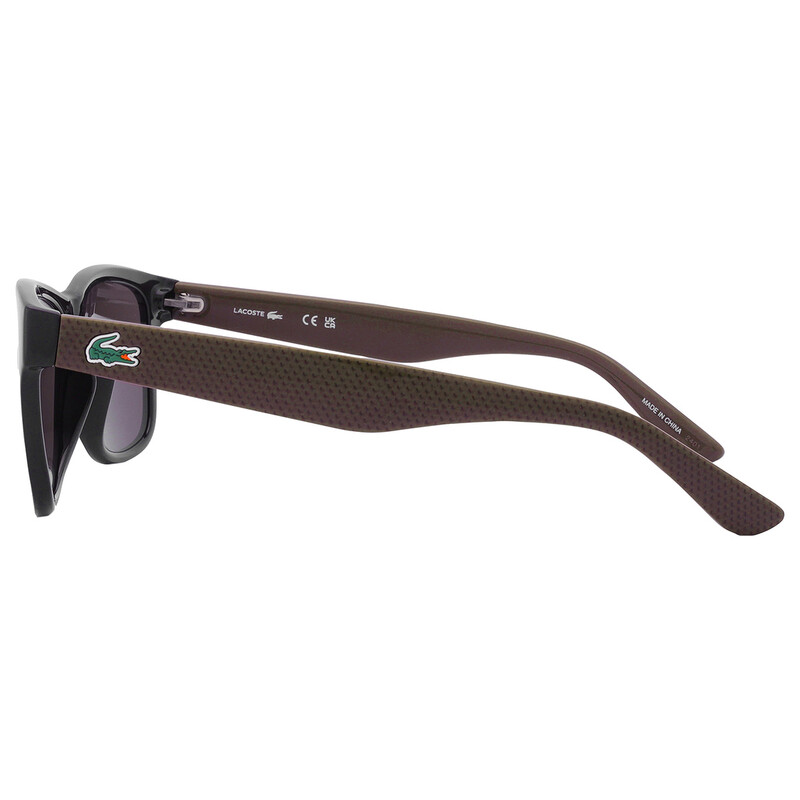 ざぶちょん ラルフローレンRalphLaurenGOLFラコステ Lacoste Brown Square Unisex Sunglasses L734S 001 52 883121973480