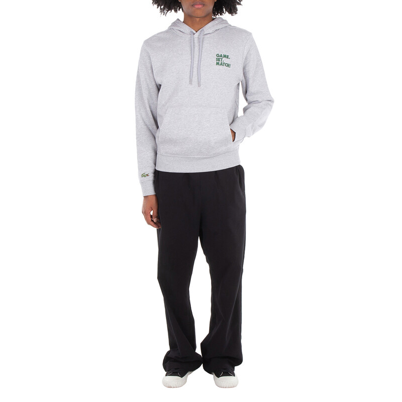 Lacoste Crew Neck Hoodie, Size Small SH0132-MO-CCA - Clothing