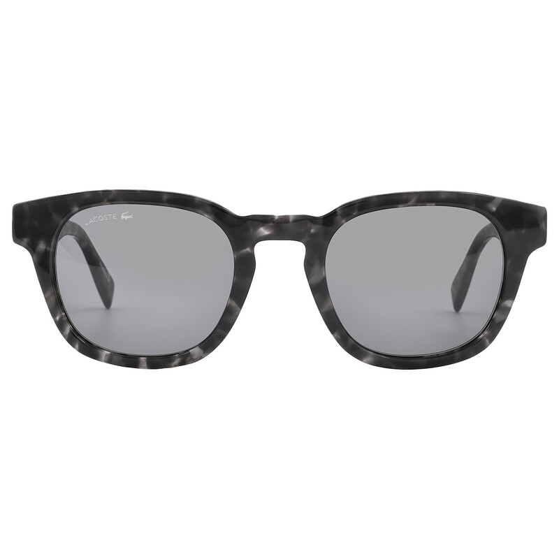 Lacoste Dark Grey Oval Unisex Sunglasses L6015S 240 49
