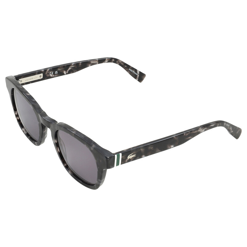 Lacoste Dark Grey Oval Unisex Sunglasses L6015S 240 49