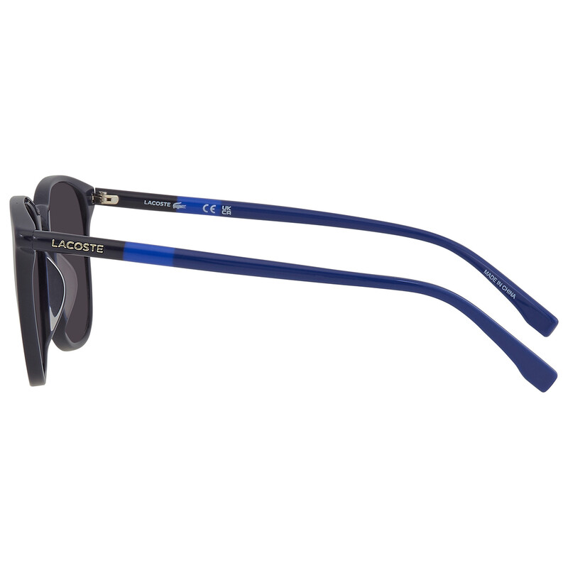 Lacoste Dark Grey Square Unisex Sunglasses L813S 424 54