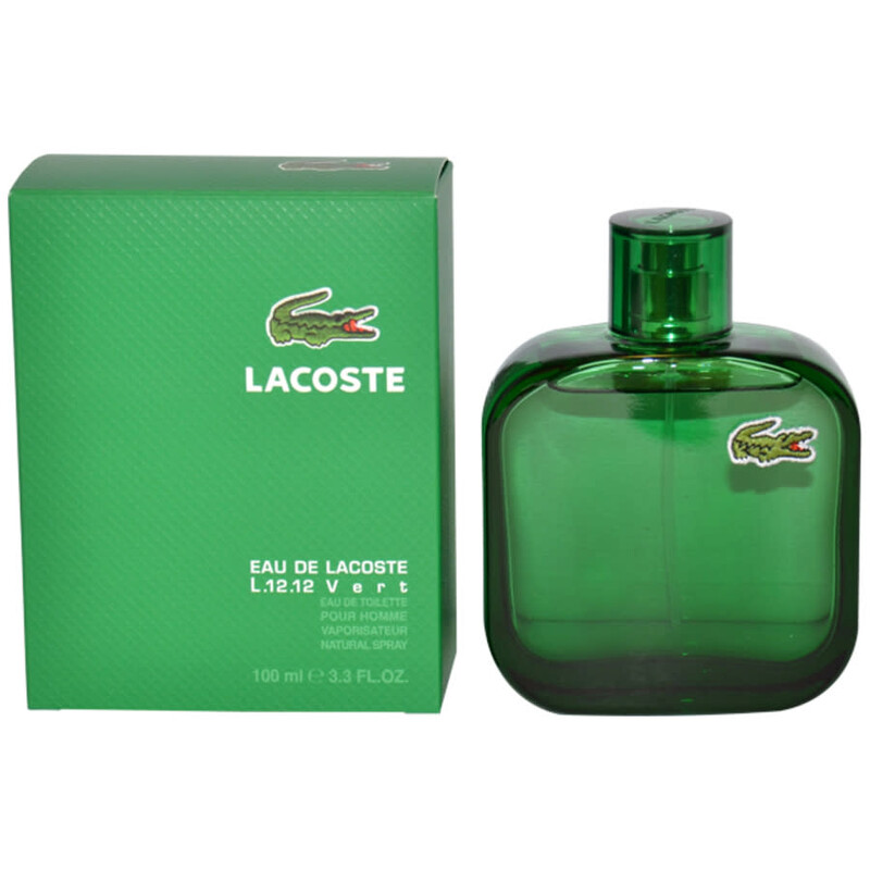 Lacoste Eau DE Lacoste L.12.12 Vert by Lacoste for Men - 3.3 oz