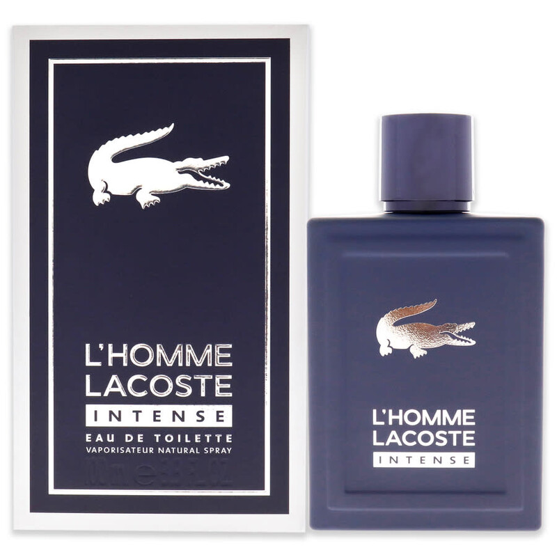 Lacoste L' homme Intense Eau De Toilette 3.4 oz (100 ml